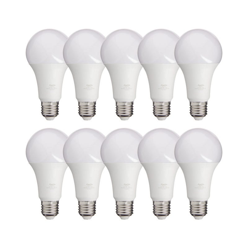 Xanlite - Lot de 10 Ampoules LED A60, culot E27, 14,2W cons. (100W eq.), lumière blanc neutre - RPACK10ME1521GCW 0