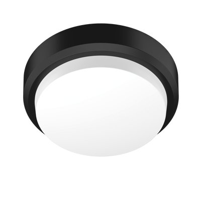 Hublot LED rond noir, 1500 Lumens, CCT, Blanc chaud, Blanc neutre, Blanc froid 0