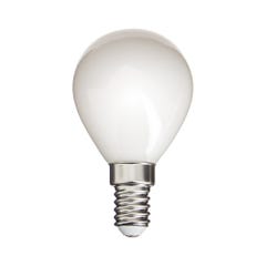 Ampoule Filament LED P45 Opaque dimmable , culot E14, 470 Lumens, Blanc neutre