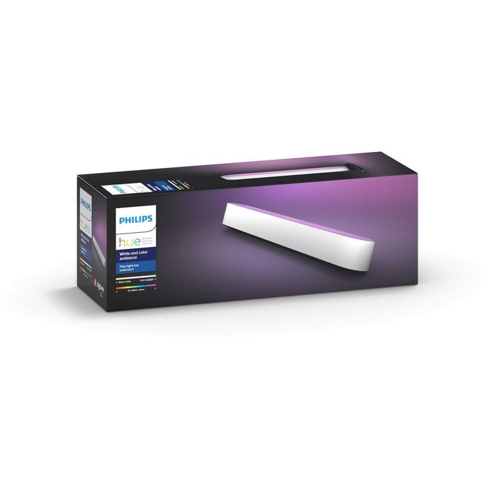 Lampe connectée PHILIPS HUE W&C Play extension x1 Blanc 3