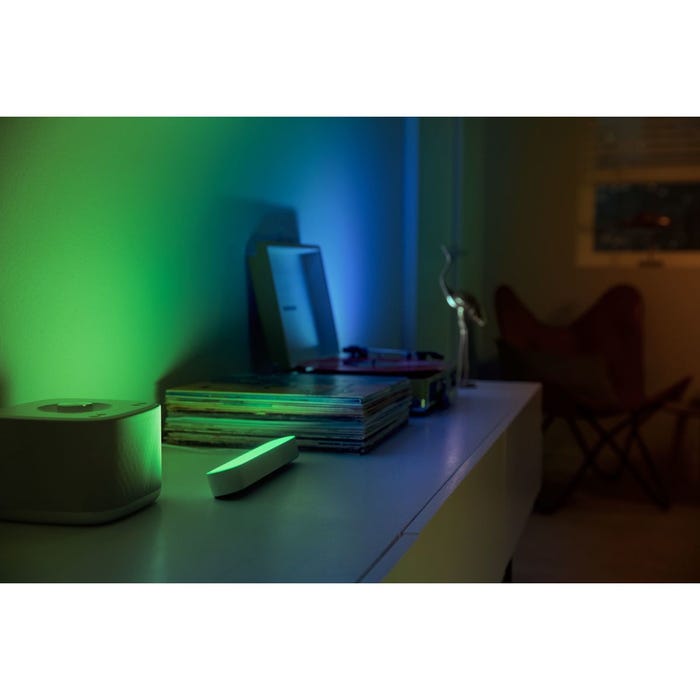 Lampe connectée PHILIPS HUE W&C Play extension x1 Blanc 2