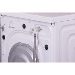 Tuyau inox machine à laver coudé double Femelle 20x27 (3/4) - longueur 1.50 mètre 1