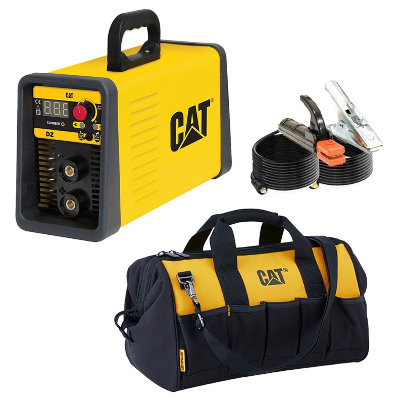 Poste a souder inverter 160A MMA Professionnel ARC + Sac outils CAT Baguette Ø 1.6 à 4 mm Caterpillar