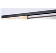 Porte Coulissante Modele Telia En Enrobe Noir Largeur 73 Avec Rail Aluminium bandeau noir