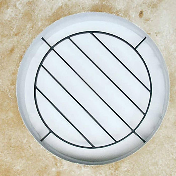 Grille de Defense Diago diametre 70 cm pour Fenetre ronde (côte tableau) 2