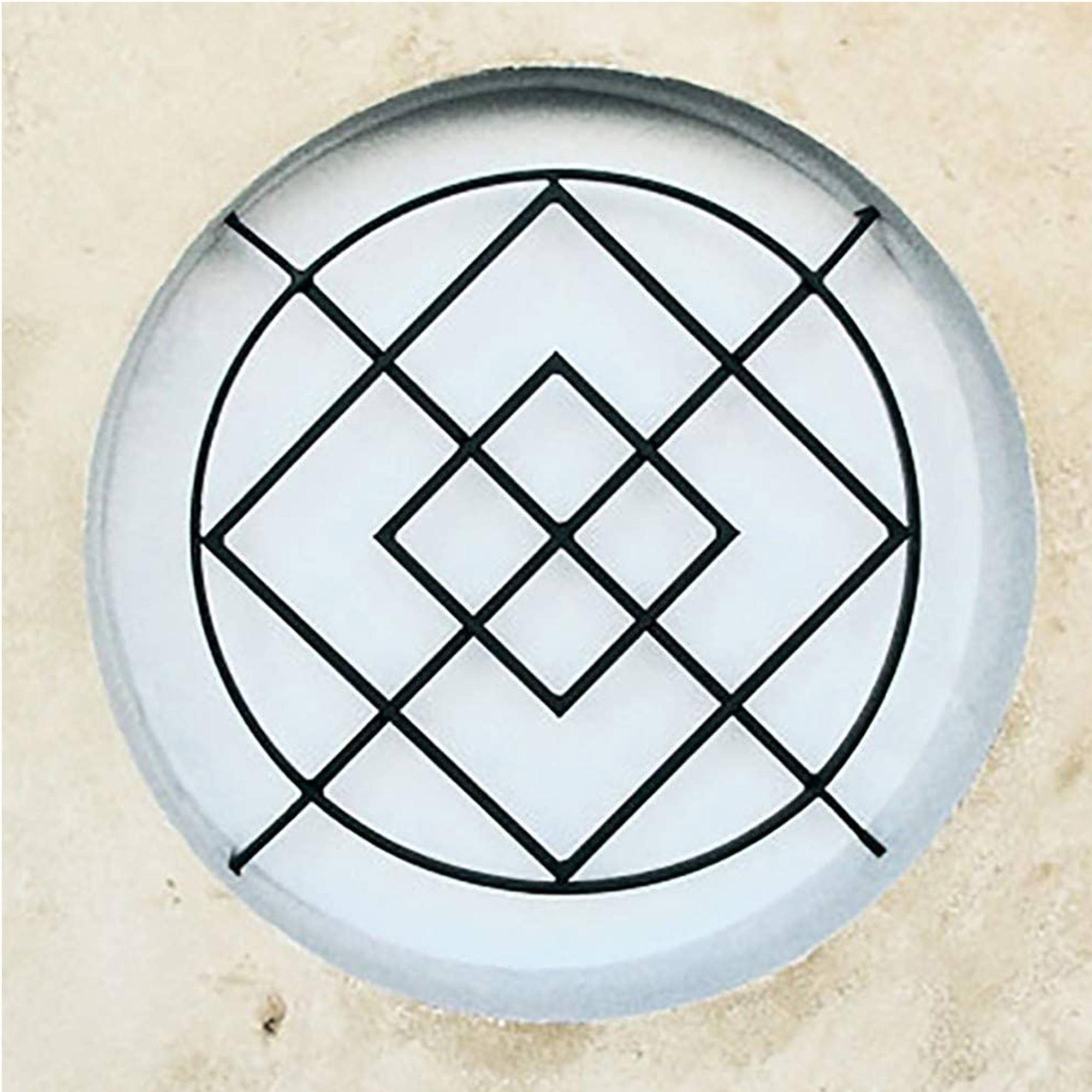Grille de Defense Aquitaine diametre 80 cm pour Fenetre ronde (côte tableau)