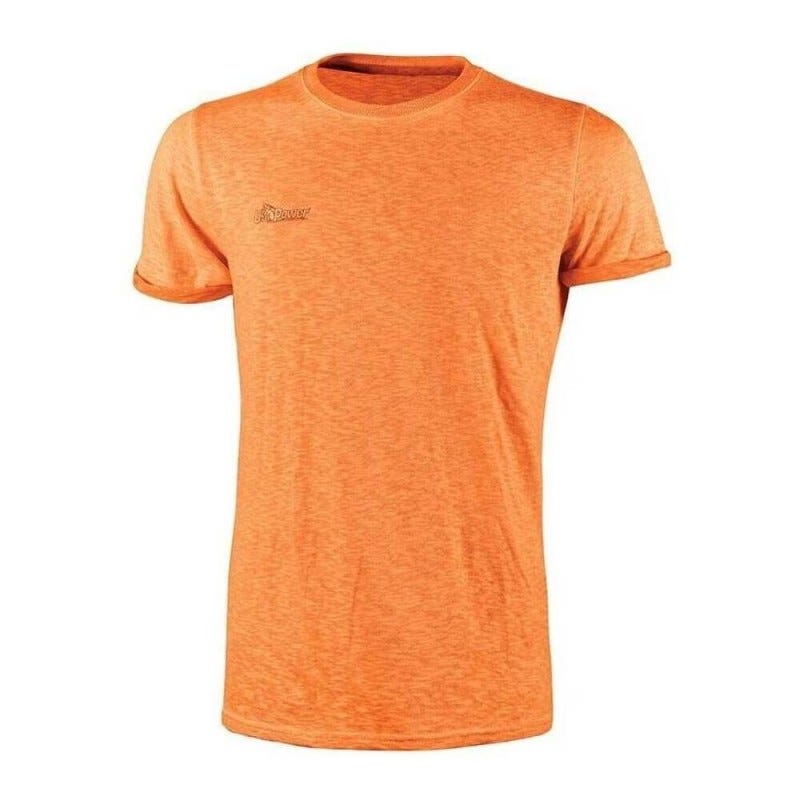 Tee-shirt manche courte FLUO Orange Fluo (Lot de 3) | EY195OF - Upower 5