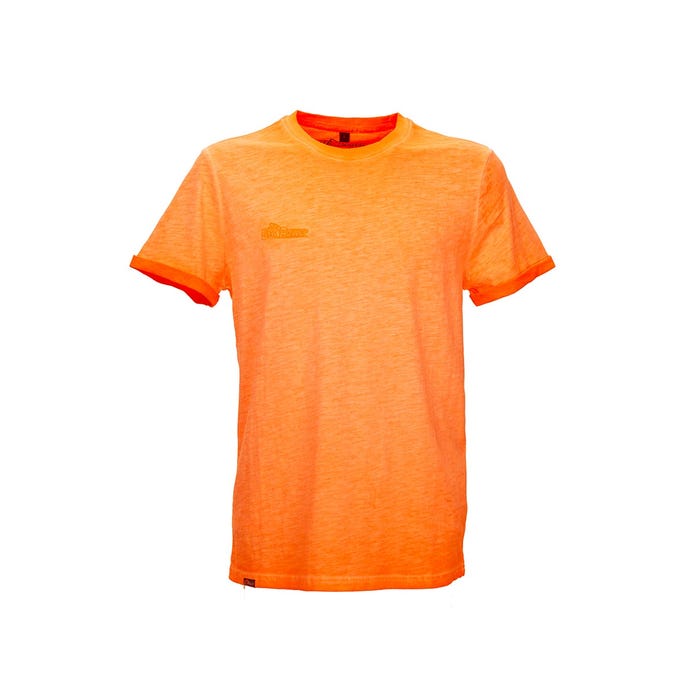 Tee-shirt manche courte FLUO Orange Fluo (Lot de 3) | EY195OF - Upower 1