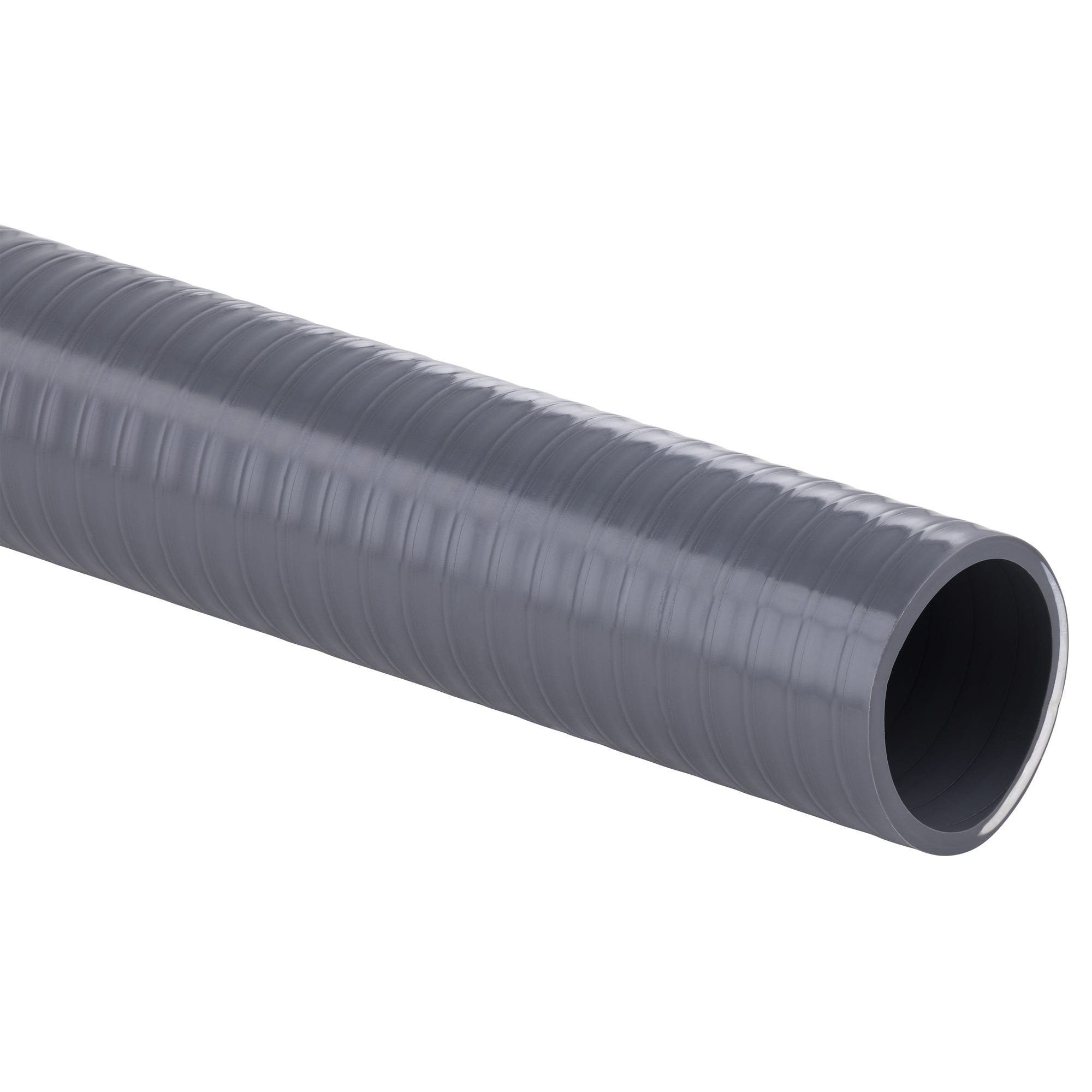 Tube PVC souple pour évacuation 1 mètre Ø50 0