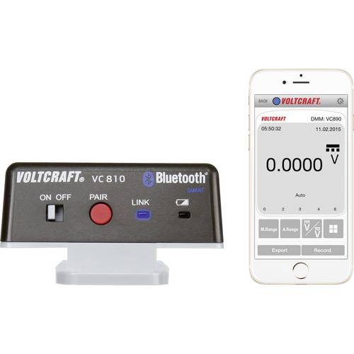 VOLTCRAFT VC810 VC810 Adaptateur Bluetooth 1 pc(s) 0