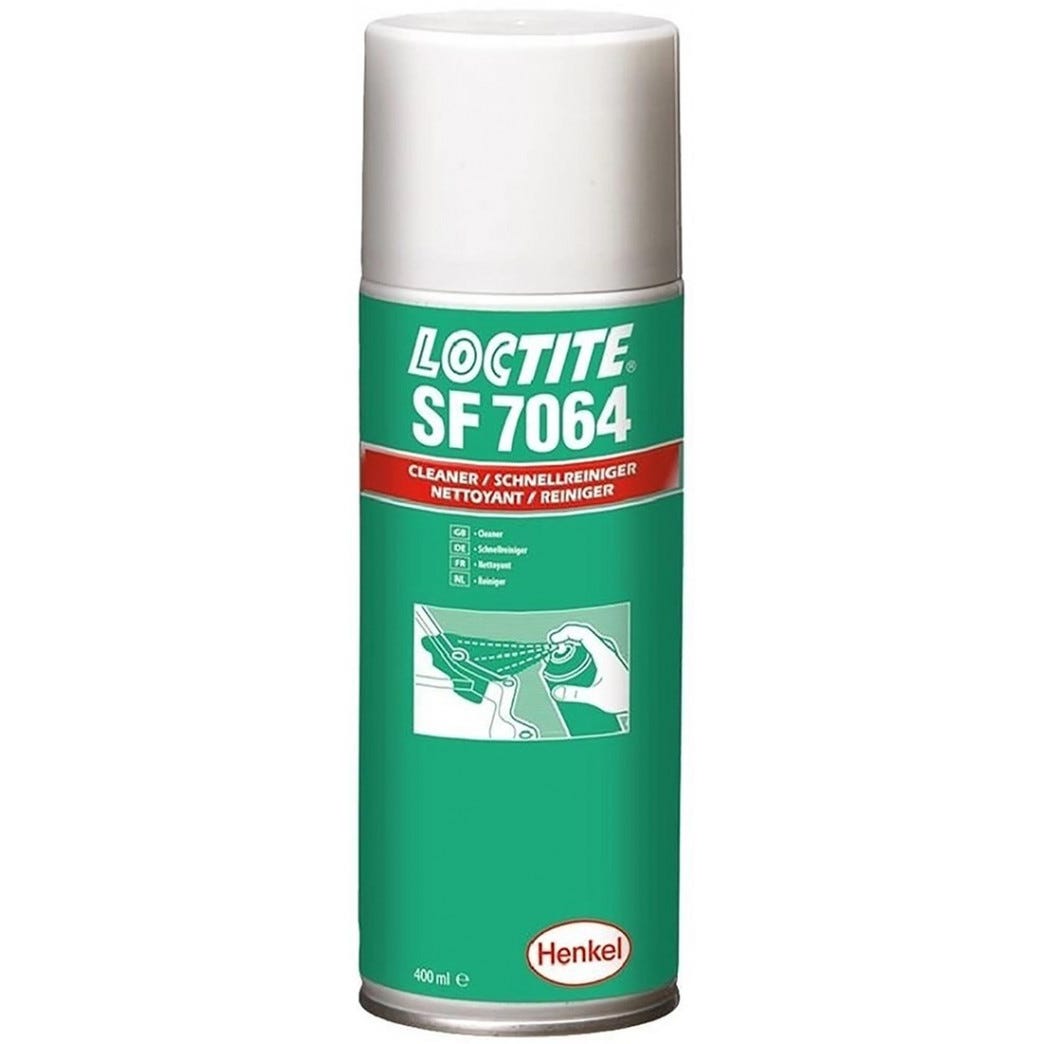 Spray nettoyant super propre 400ml Loctite SF 7064 0