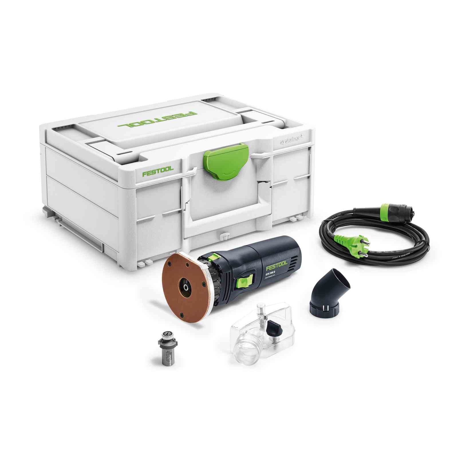 Fraiseuse OFK 500 Q-Plus R3 450W + coffret SYSTAINER3 - FESTOOL - 576225