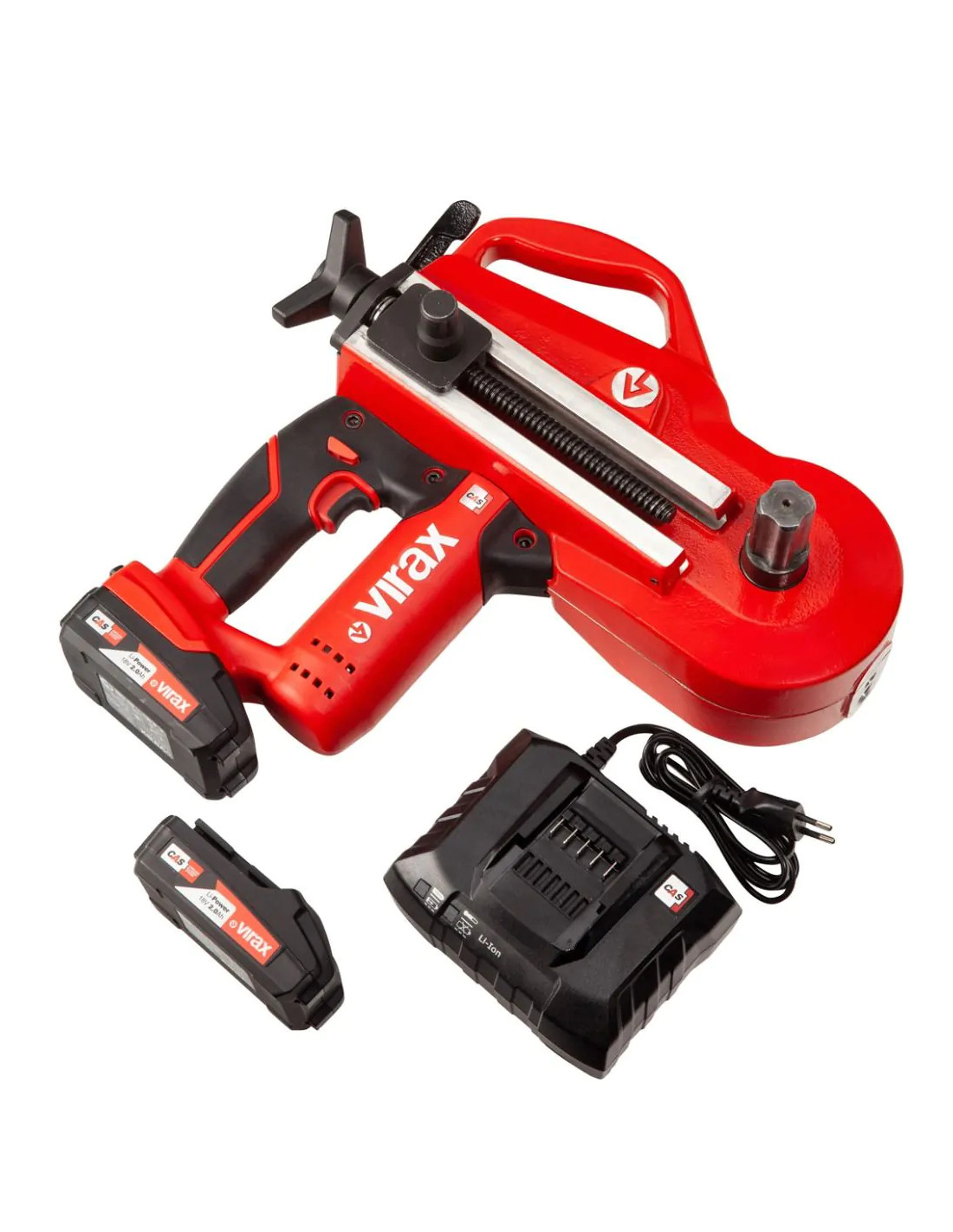 Cintreuse électroportative 18 V Eurostem III + Formes 12-14-16-18-22 mm | 251874 - Virax