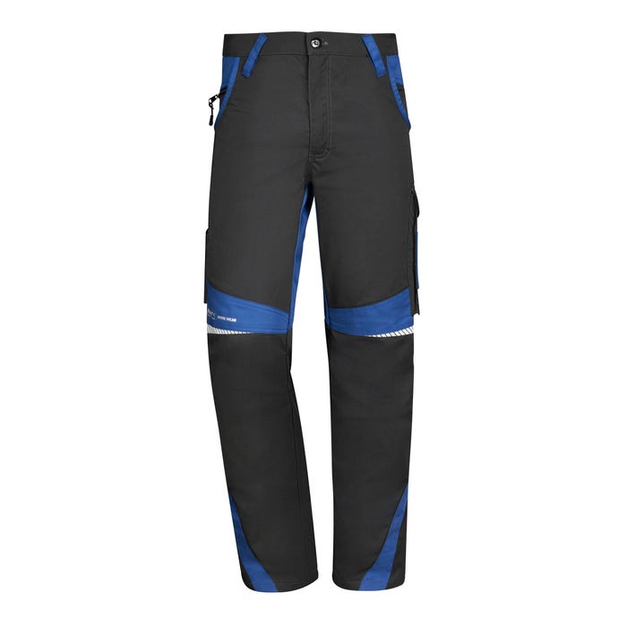 Puma - Pantalon de travail avec zones réfléchissantes - Gris / Bleu - 52 5