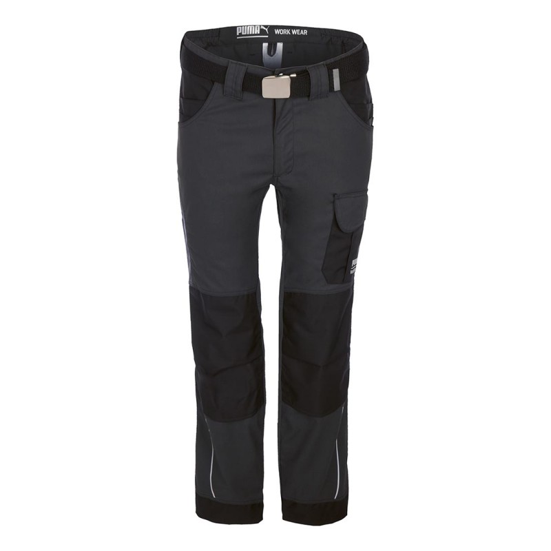 Puma - Pantalon de travail Homme durable et résistant - Gris Foncé / Noir - 52
