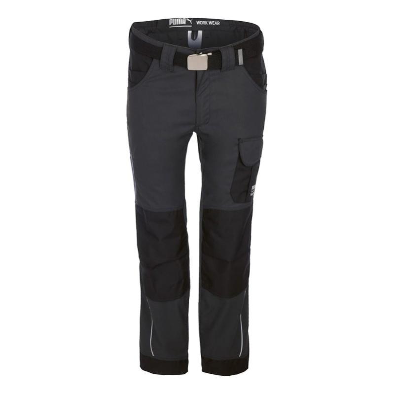Puma - Pantalon de travail durable et résistant - Gris Foncé / Noir - 42