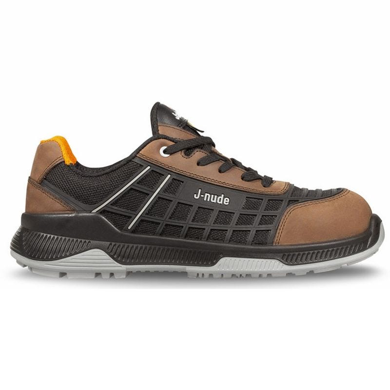 Jallatte - Chaussures de sécurité basses marron et noire JALDOJO SAS ESD S3 SRC - Marron / Noir - 42 0