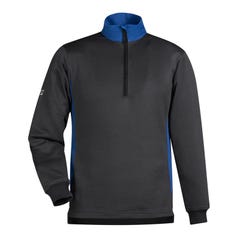 Puma - Sweat-shirt col zippé Mixte - Gris / Bleu - XL