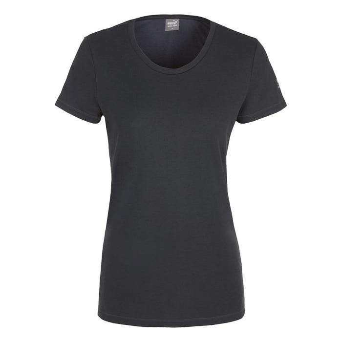 Puma - Tee-shirt de travail col rond pour femmes - Gris - S 0