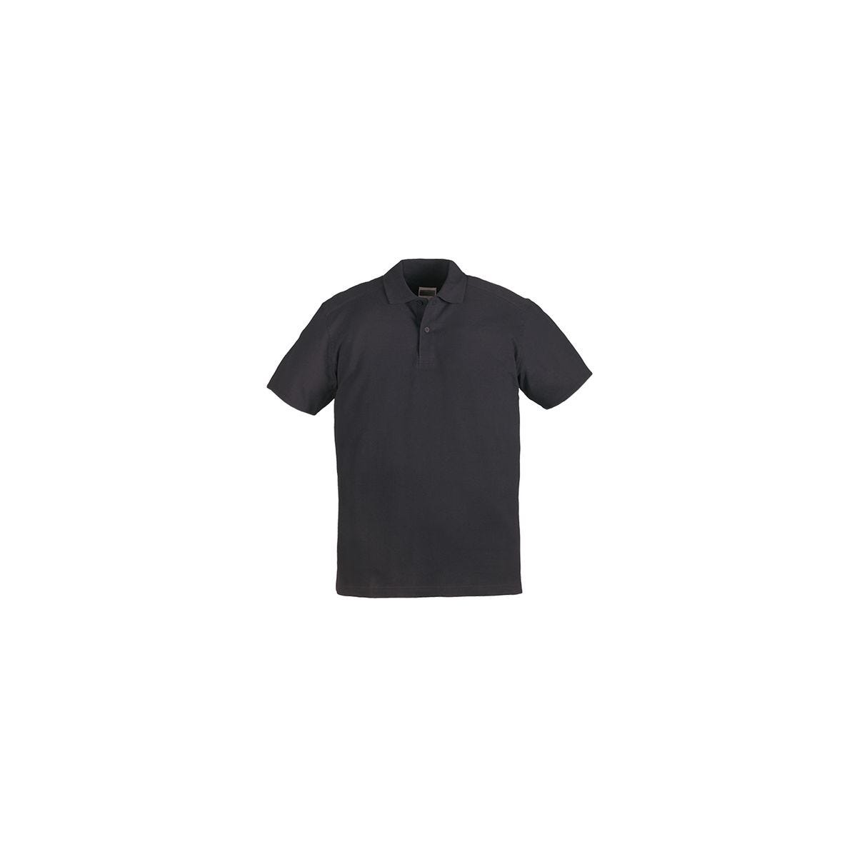 SAFARI Polo MC noir, 100% coton, 220g/m² - COVERGUARD - Taille 2XL 0