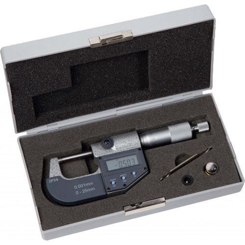 Micromètre digital électronique 25mm RS-232C - SAM OUTILLAGE - 710-M3 0