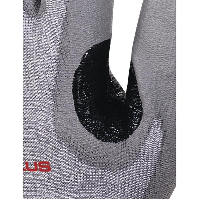 Gant tricoté anti-coupure enduit polyuréthane gris granulé/gris T9 - DELTA PLUS - VENICUT42GN09 2