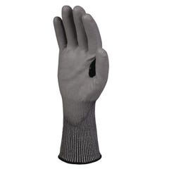 Gant tricoté anti-coupure enduit polyuréthane gris granulé/gris T9 - DELTA PLUS - VENICUT42GN09 1