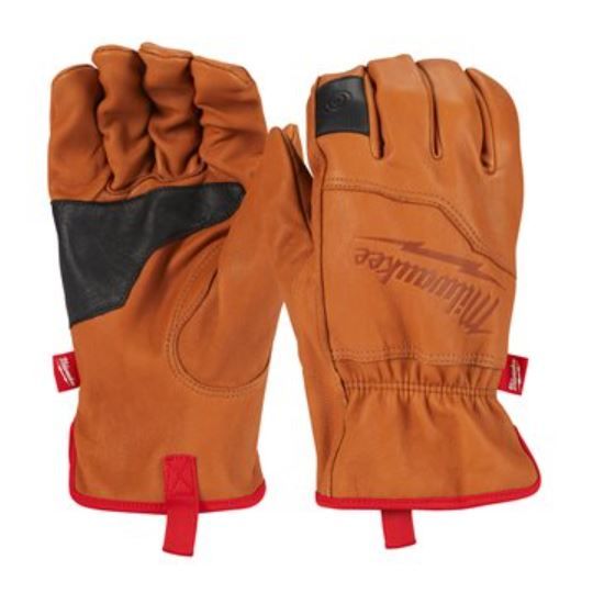 Gants américains cuir de chèvre fleur TXL/10 - MILWAUKEE - 4932478125