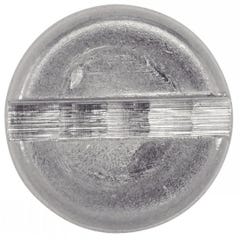 Vis à métaux tête cylindrique fendue inox A2 DIN 84 5X90 boîte de 200 - ACTON - 622105X90 2