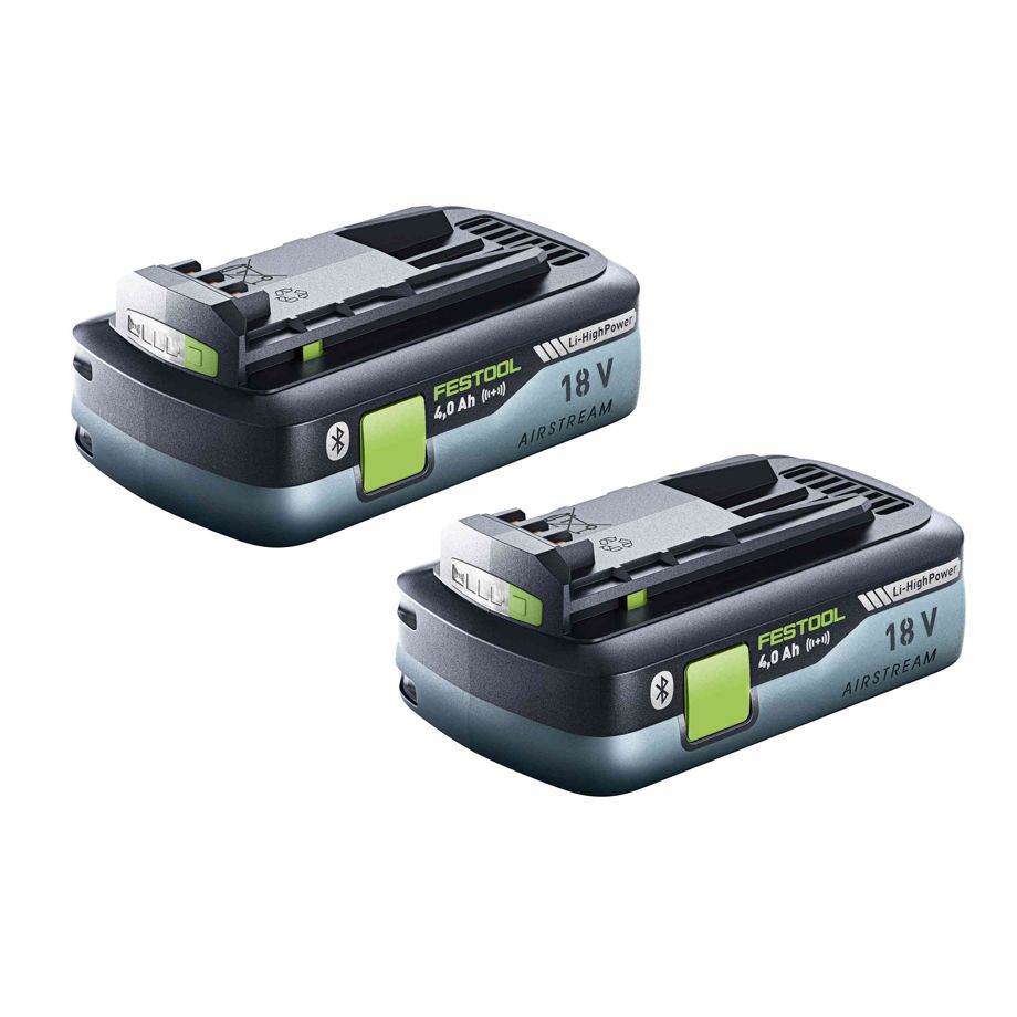 Pack 2 batterieS 18V 4Ah Lithium - FESTOOL