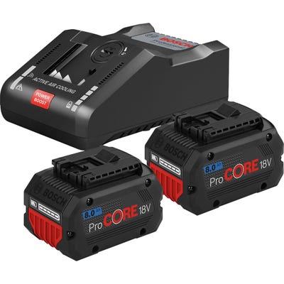 Perforateur SDS Plus 18V GBH 18V-26 + 2 batteries Procore 8Ah + chargeur + coffret L-BOXX - BOSCH - 061190900H 2