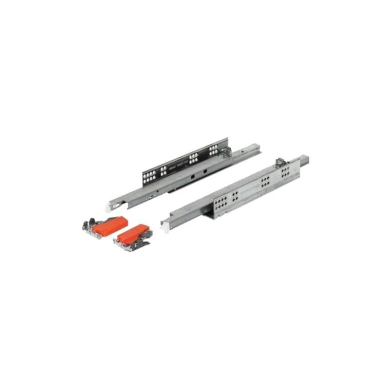 Coulisse pour tiroir bois TANDEM 30kg avec amortisseur sortie de 270mm - BLUM - COU560H270B