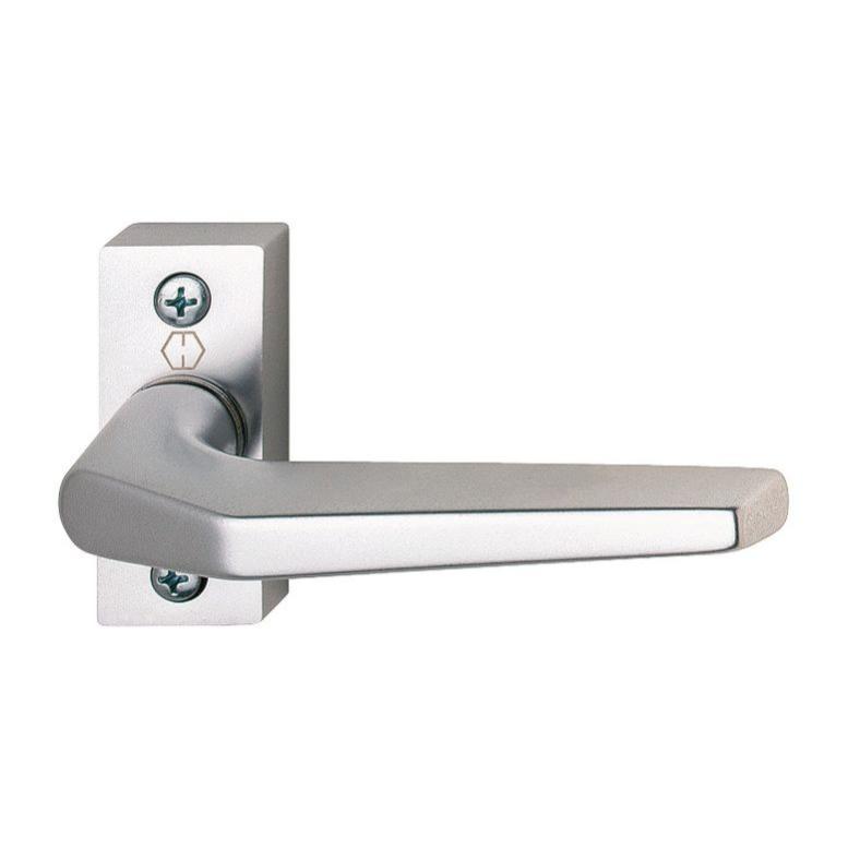 Béquille double 117 GF 22 50/59 C8 argent - HOPPE - 633791