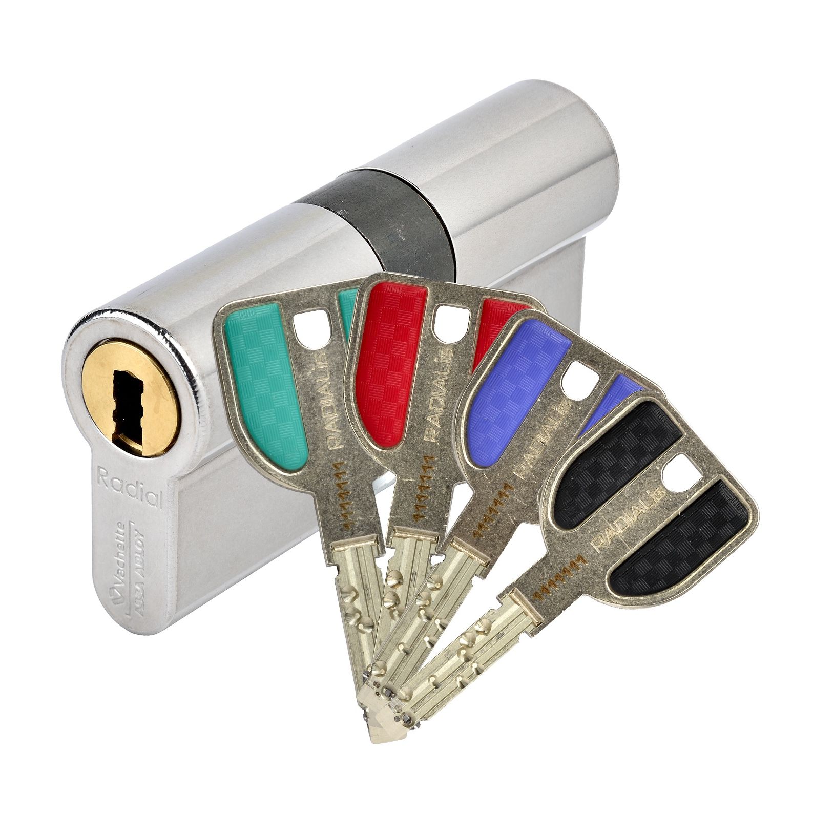 Cylindre 32,5x72,5 mm Radialis A2P2* livré avec 4 clés - VACHETTE - 24387000