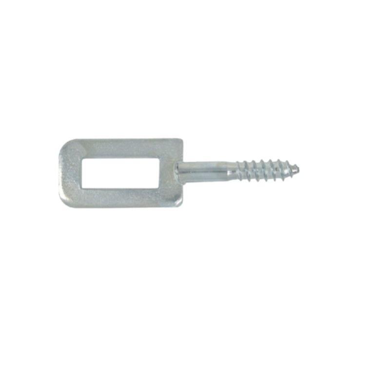 Gâche à visser arrêt à paillette 6 x 60 mm bichrome - JARDINIER MASSARD - 501493