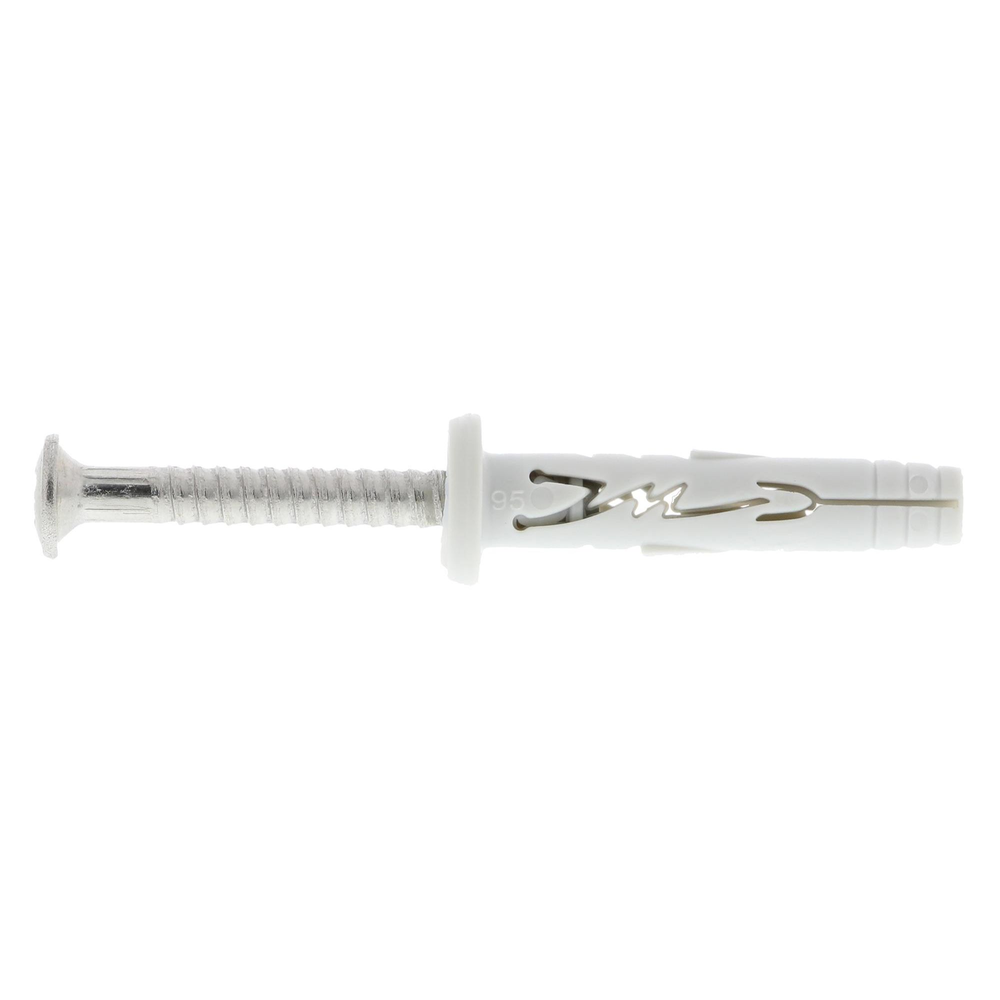 Cheville à frapper nylon clou-vis inox HIT M 6x30/5P A2 boîte de 100 - SPIT - 060104