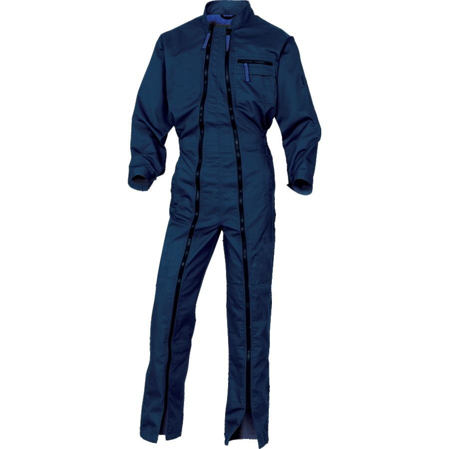 Combinaison de travail multipoches MACH2 M2CDZ bleu marine/bleu roi T3XL - DELTA PLUS - M2CDZBM3X