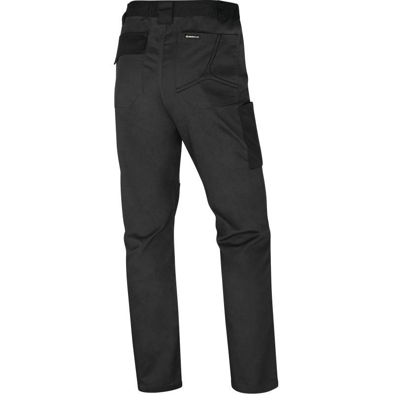 Pantalon de travail multipoches MACH 2 V3 noir/gris T3XL - DELTA PLUS - M2PA3GG3X 1