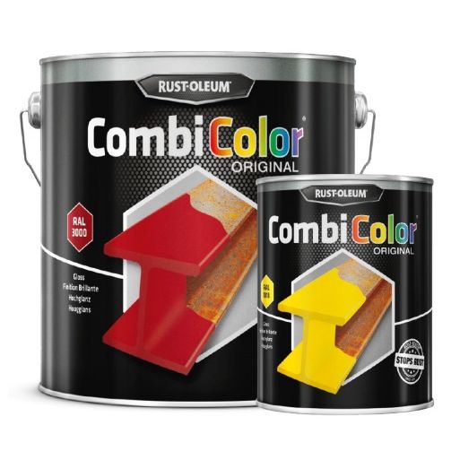 Primaire de protection antirouille et finition CombiColor® Original vert RAL 6011 pot 750 ML - RUST-OLEUM - 7335.0.75