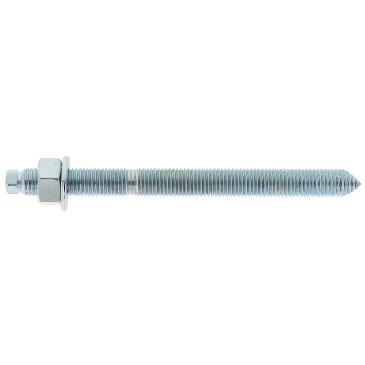 Boîte de 10 tiges filetées zinguées M16x190 CL.5.8 + accessoires de pose HEX - SPIT - 60218