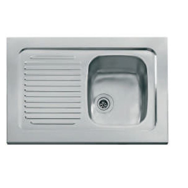 Evier monocuve inox SPX avec égouttoir 900x600 à poser MAN 711-900 - FRANKE - 082508
