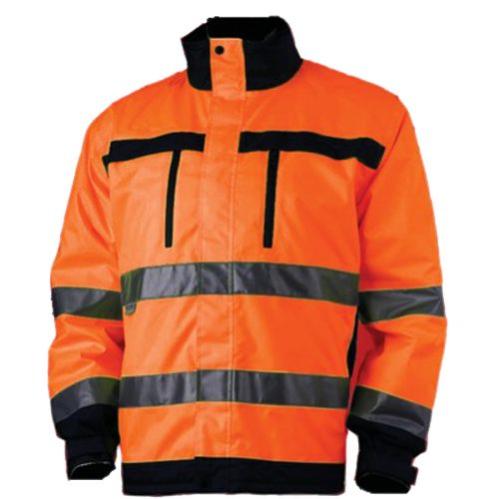 Blouson de travail Ripstop AIRPORT haute visibilité orange fluo/bleu marine T2XL - COVERGUARD - 7AIVOXXL