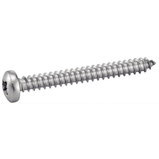 Vis à tôle tête cylindrique bombée A4 DIN 7981 4.2X19 boîte de 200 - ACTON - 644054,2X19