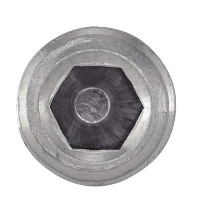 Vis à métaux sans-tête hexagonale creuse bout plat inox A2 DIN 913 6X30 boîte de 100 - ACTON - 622046X30 1
