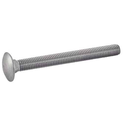 Vis à métaux tête ronde collet carrée A4 DIN 603 10X50 boîte de 50 - ACTON - 6421310X50