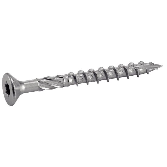Vis terrasse tête fraisée bombée 6 lobes internes AISI 410 5X80 boite de 100 - ACTON - 623175X80