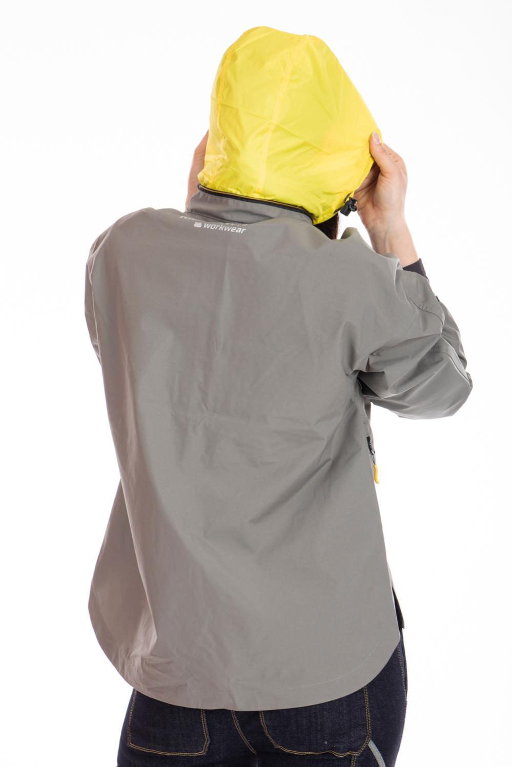 Coupe vent imperméable FERN GRIS L