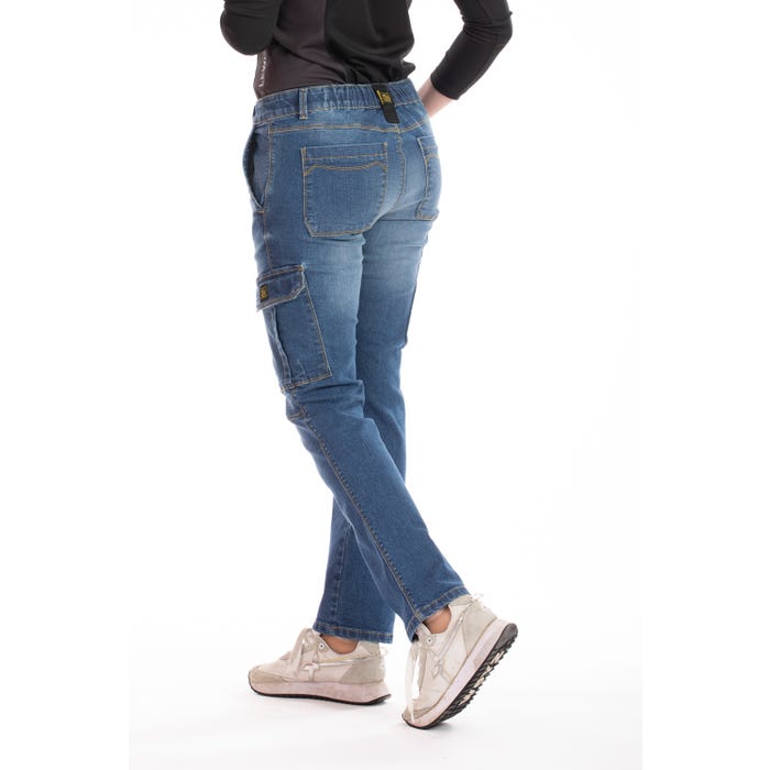 Jeans de travail multi poches stretch brossé BETTY 'Rica Lewis' 3