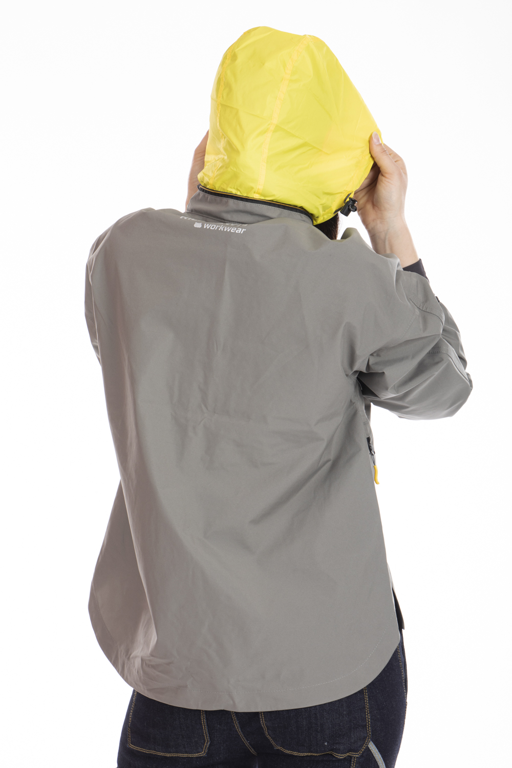 Coupe vent imperméable FERN GRIS M