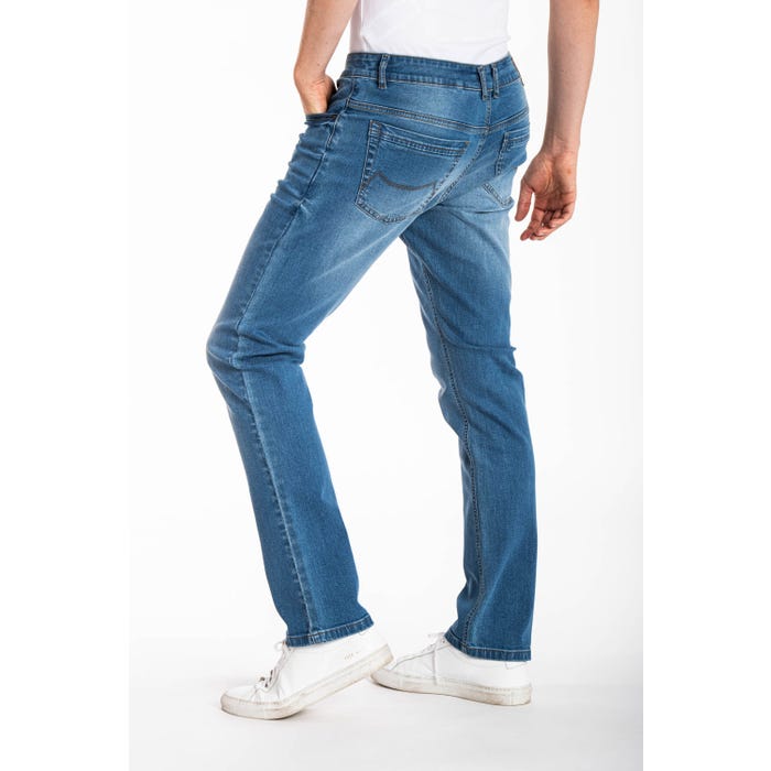 Smartphone jeans RL70 Fibreflex® stretch brossé BLEU 50 4